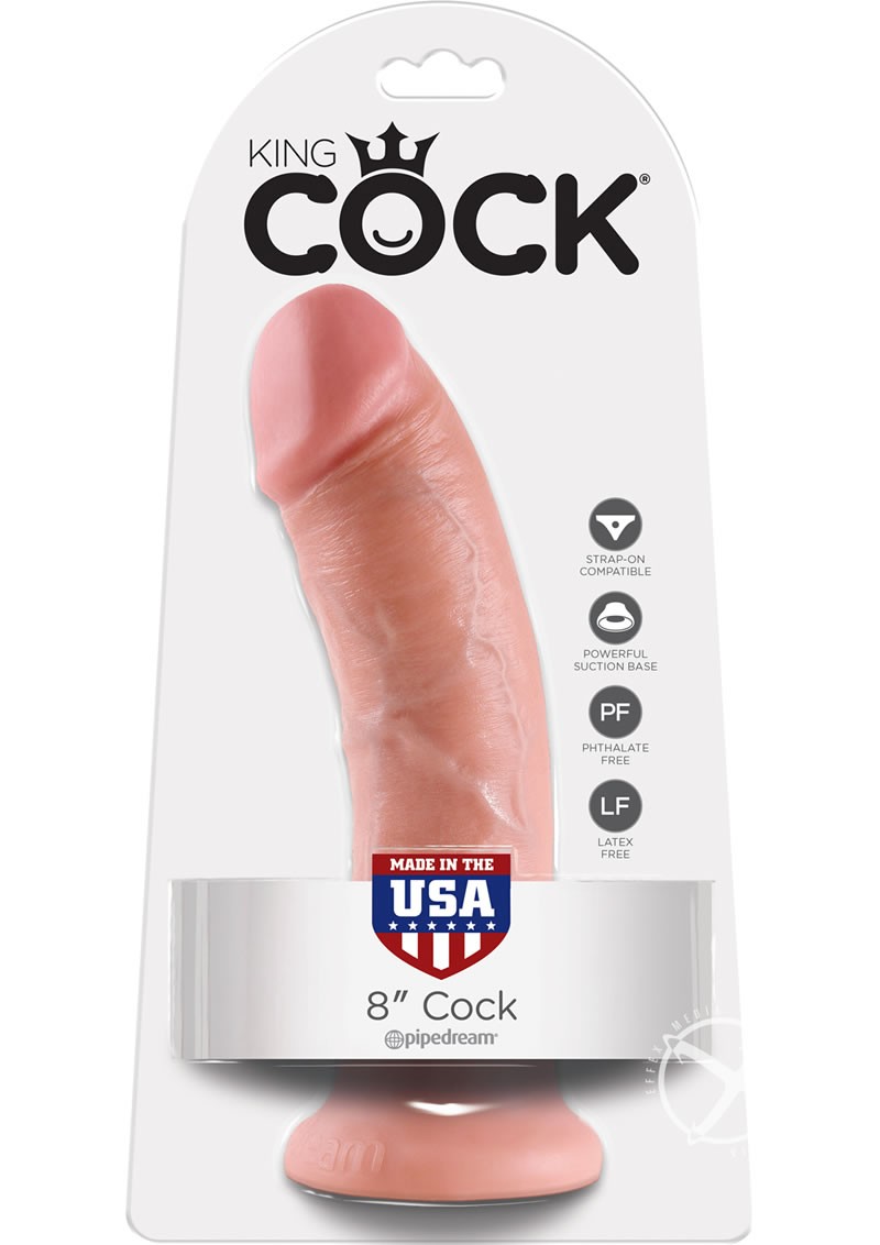 King Cock 8 Dildo Flesh