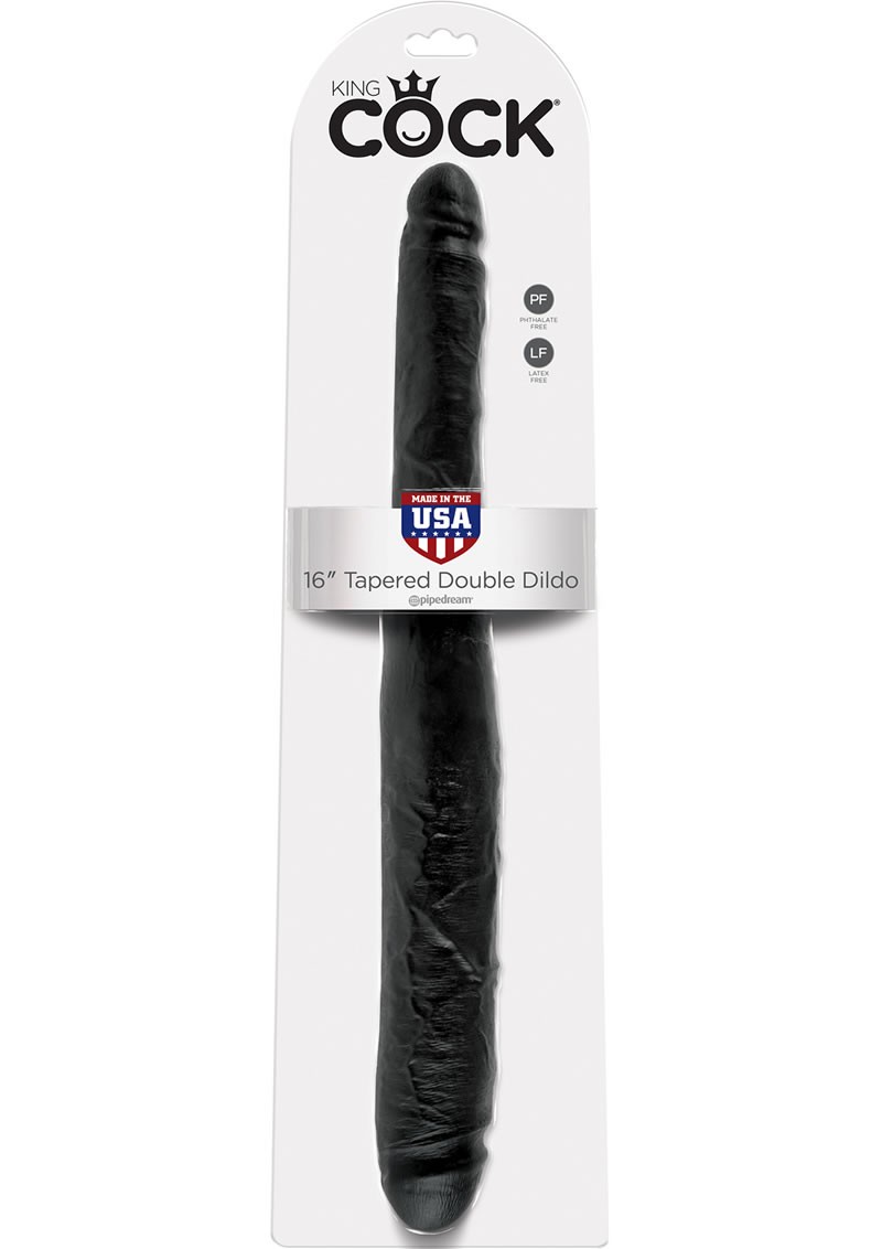 King Cock 16 Tapered Double Black