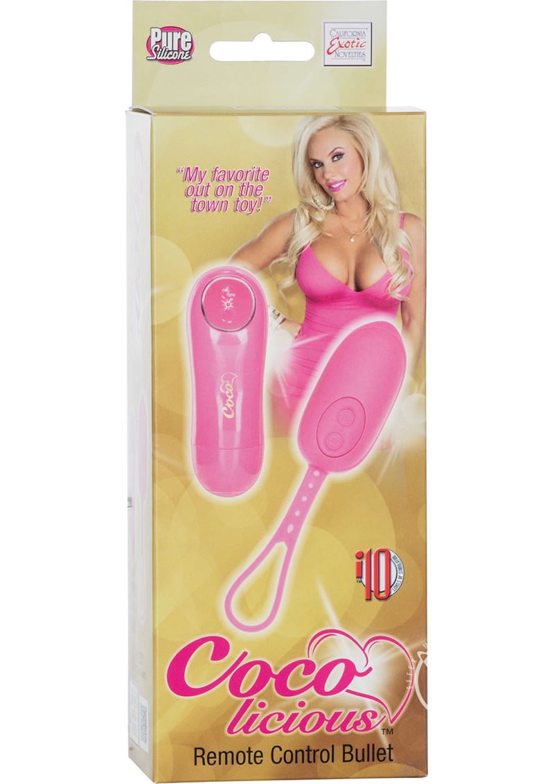 Coco Licious Silicone Remote Control Bullet Pink 2.5 Inch