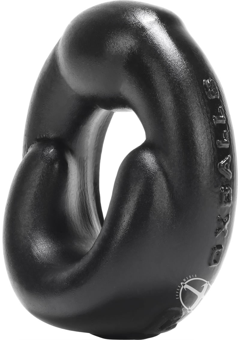 Oxballs Grip Silicone Cockring Black 1.5 Inch