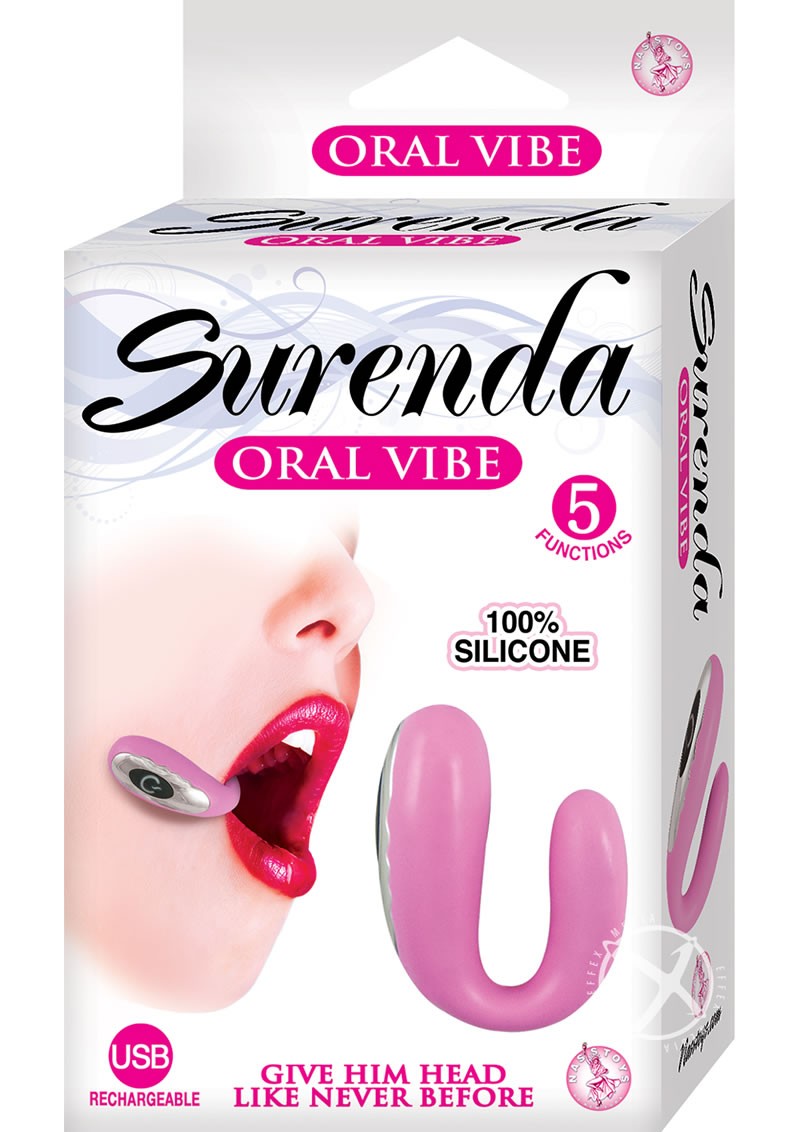 Surenda Oral Vibe Rechargeable 5 Function Pink 2.25 Inch