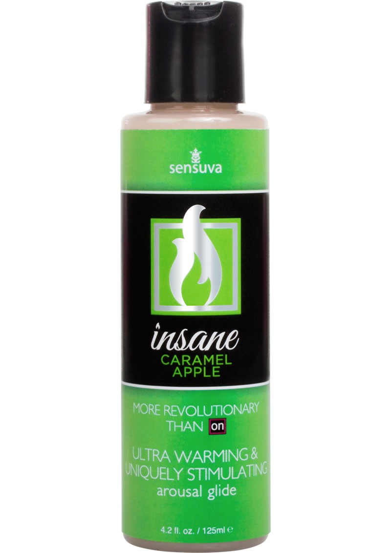 Insane Ultra Warming & Stimulating Arousal Glide Caramel Apple 4.2 oz