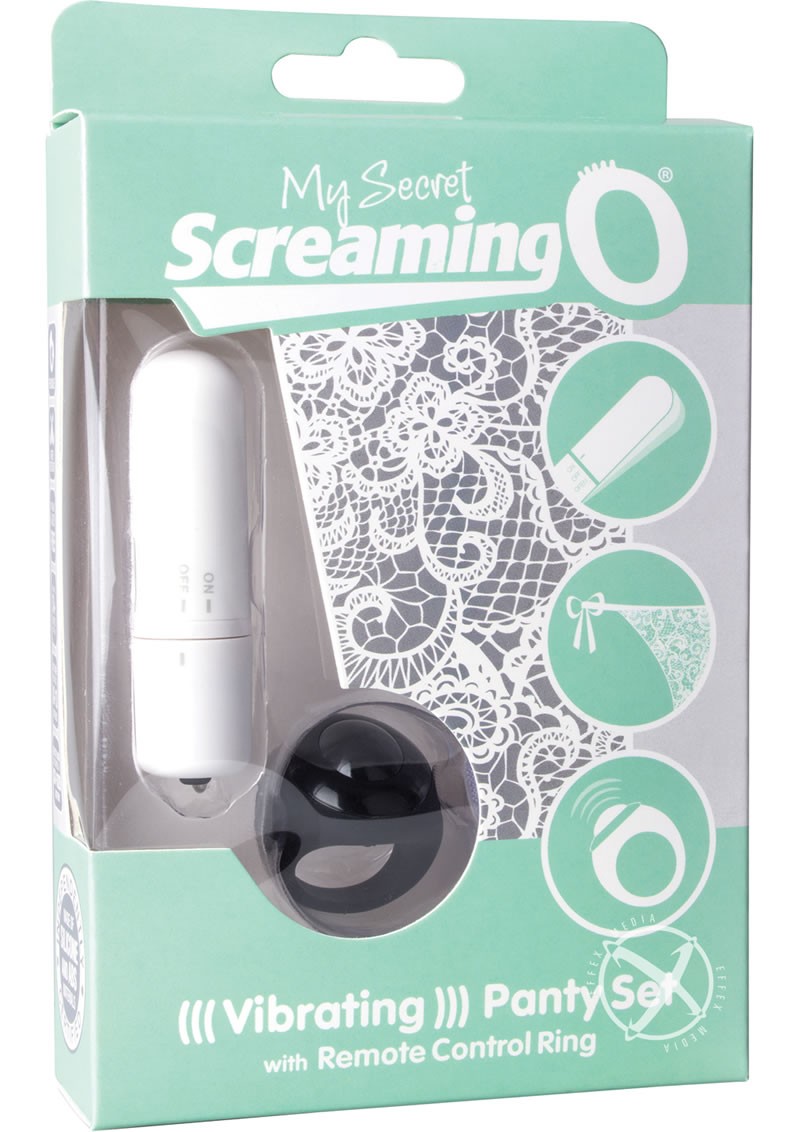 My Secret Remote Panty Vibe White