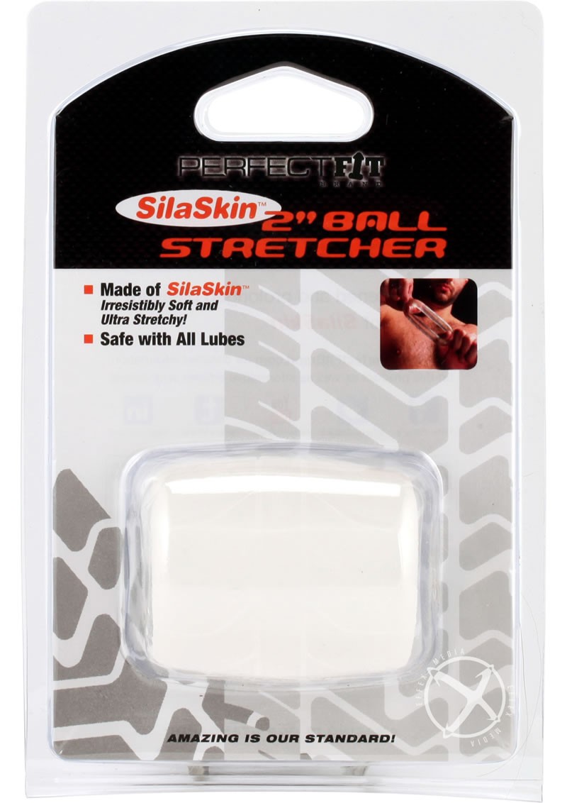 Perfect Fit SilaSkin Ball Stretcher Clear 2 Inch