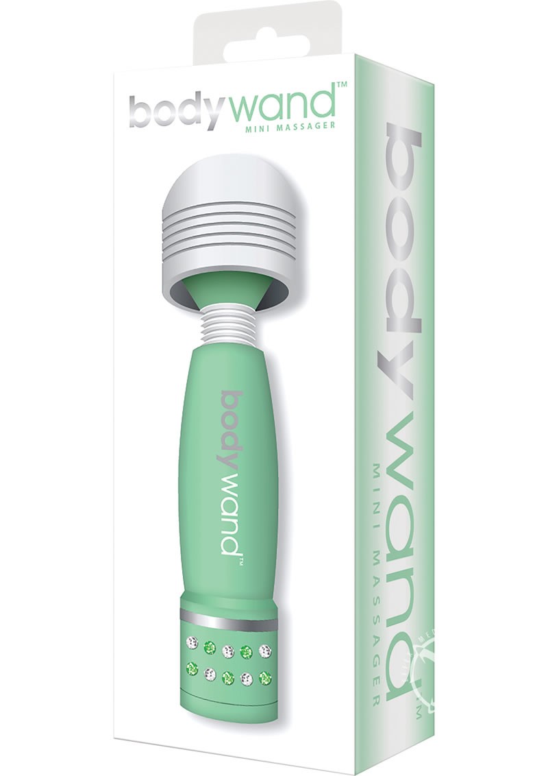 Bodywand Mini Massager Mint Green 4 Inch