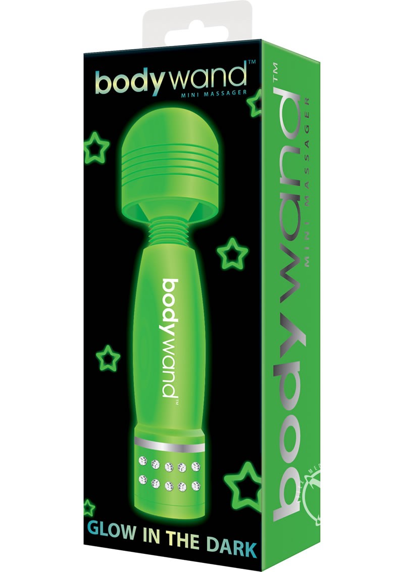 Bodywand Mini Massager Glow In The Dark 4 Inch