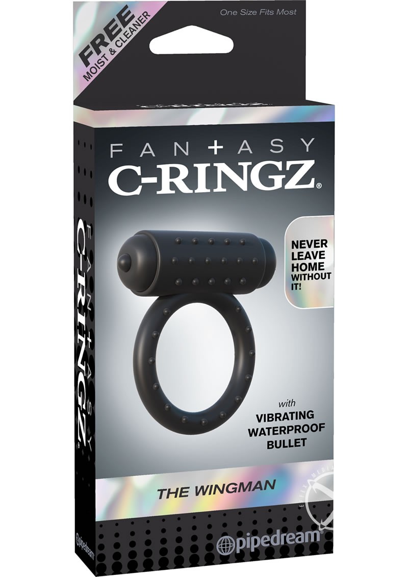 Fantasy C Ringz The Wingman Cockring Black