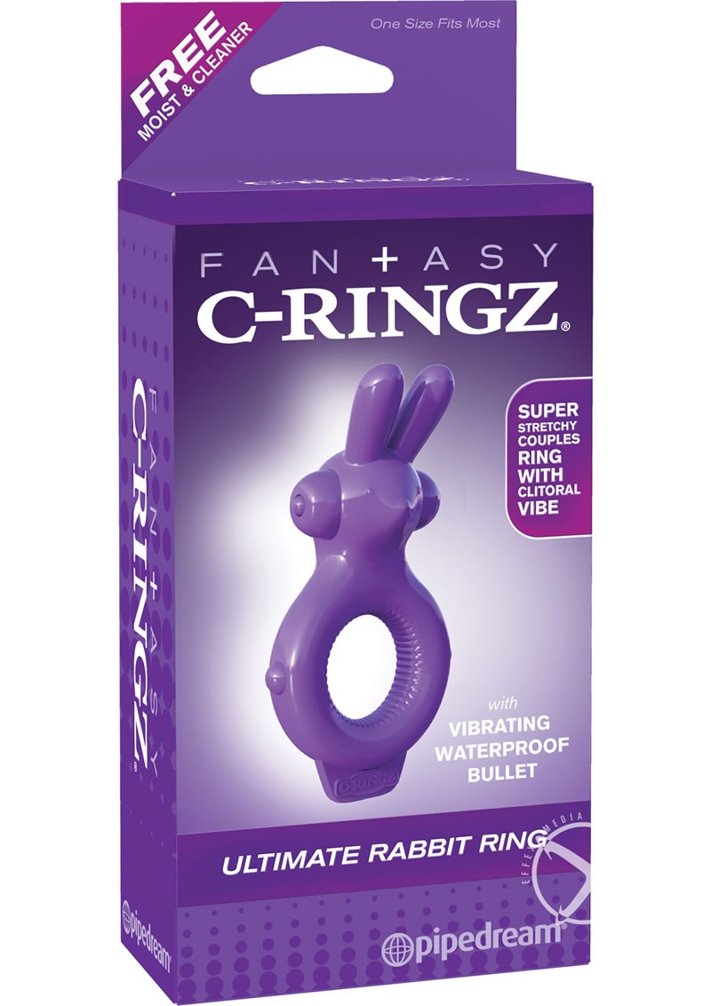 Fantasy C-ringz Ultimate Rabbit Cock ring Purple