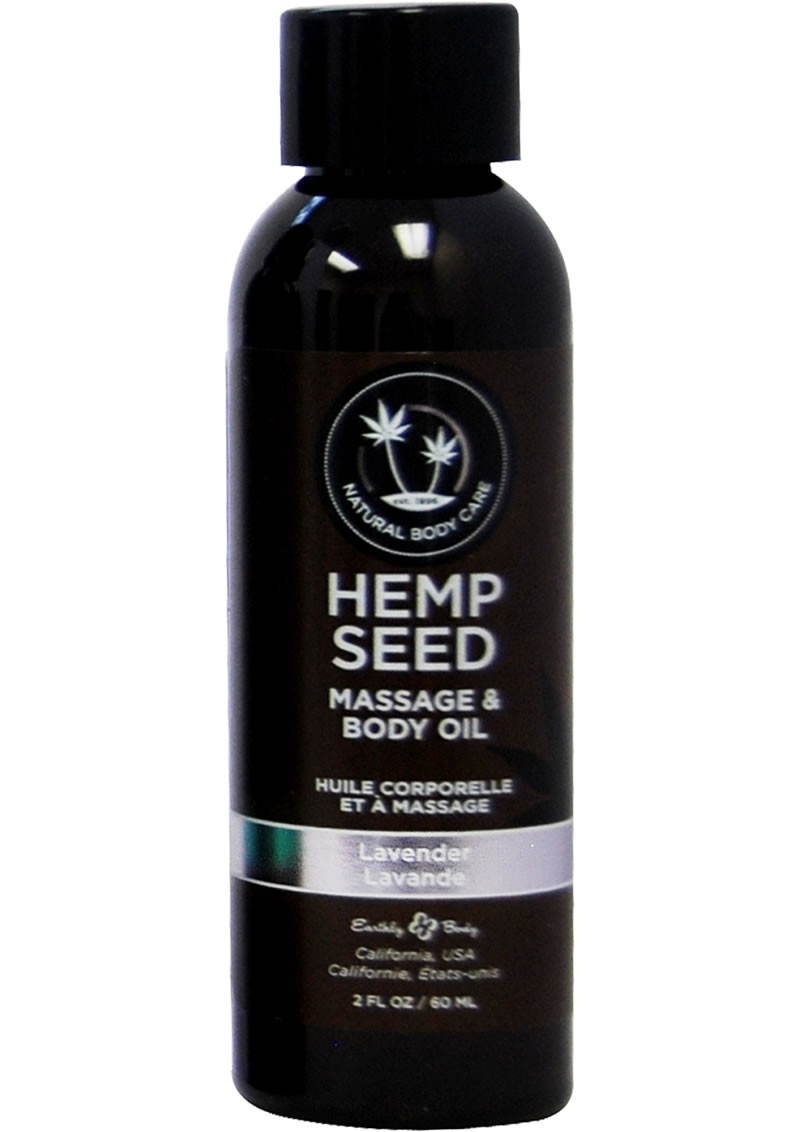 Massage Oil Lavender 2oz