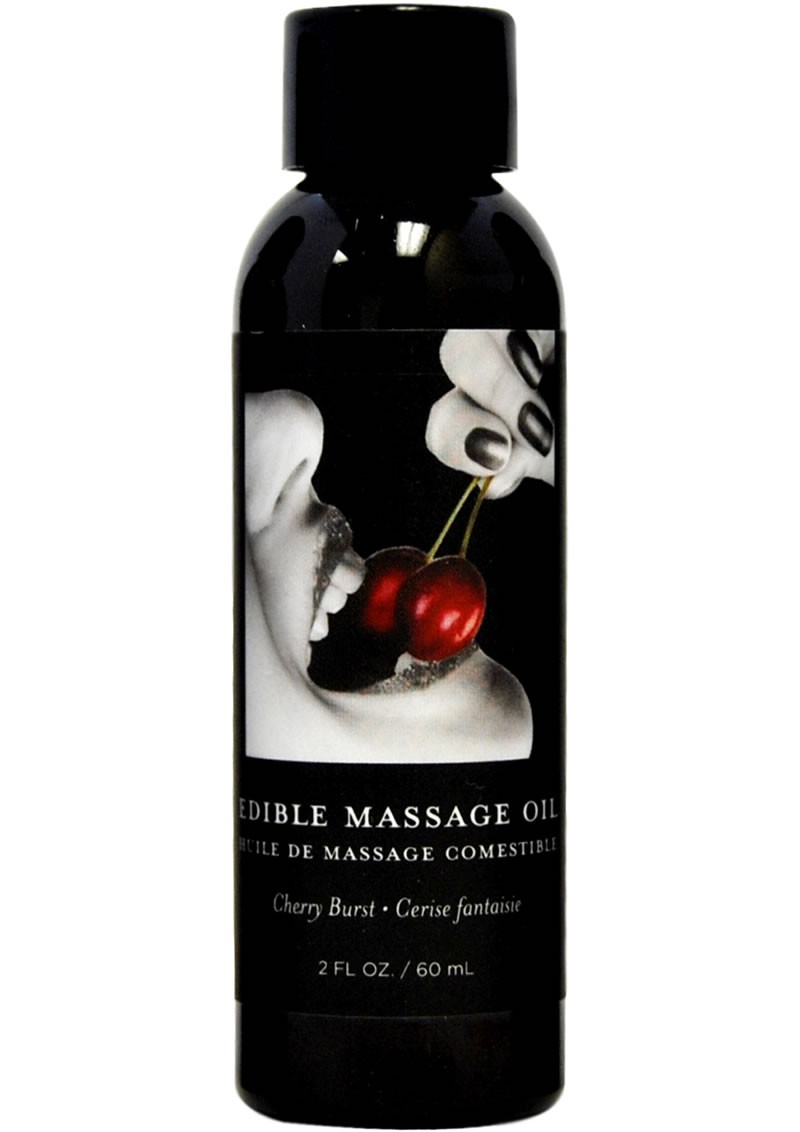 Edible Massage Oil Cherry 20 Ounce