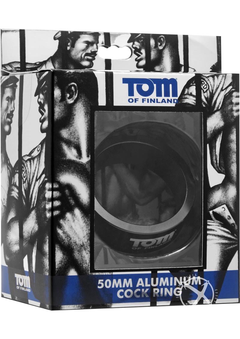 Tom Of Finland 50mm Aluminum Cock Ring