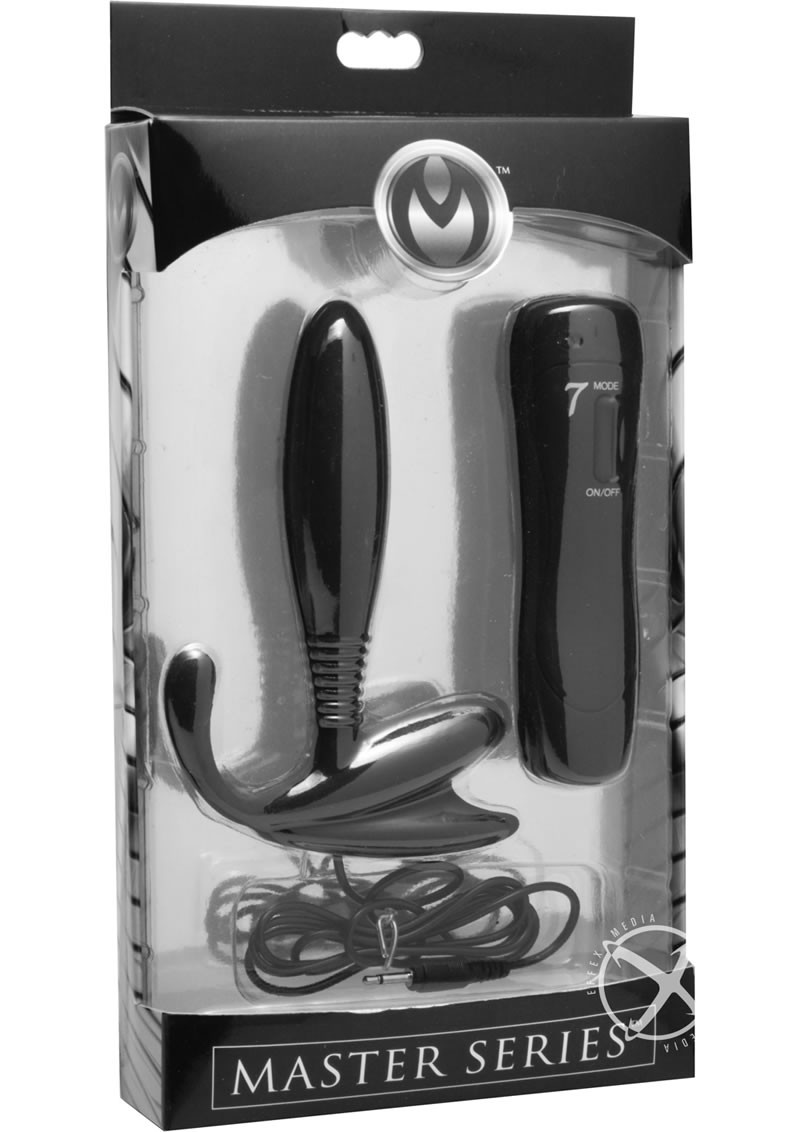 Master Series Cobra P-Spot Massager Black 4.75 Inch
