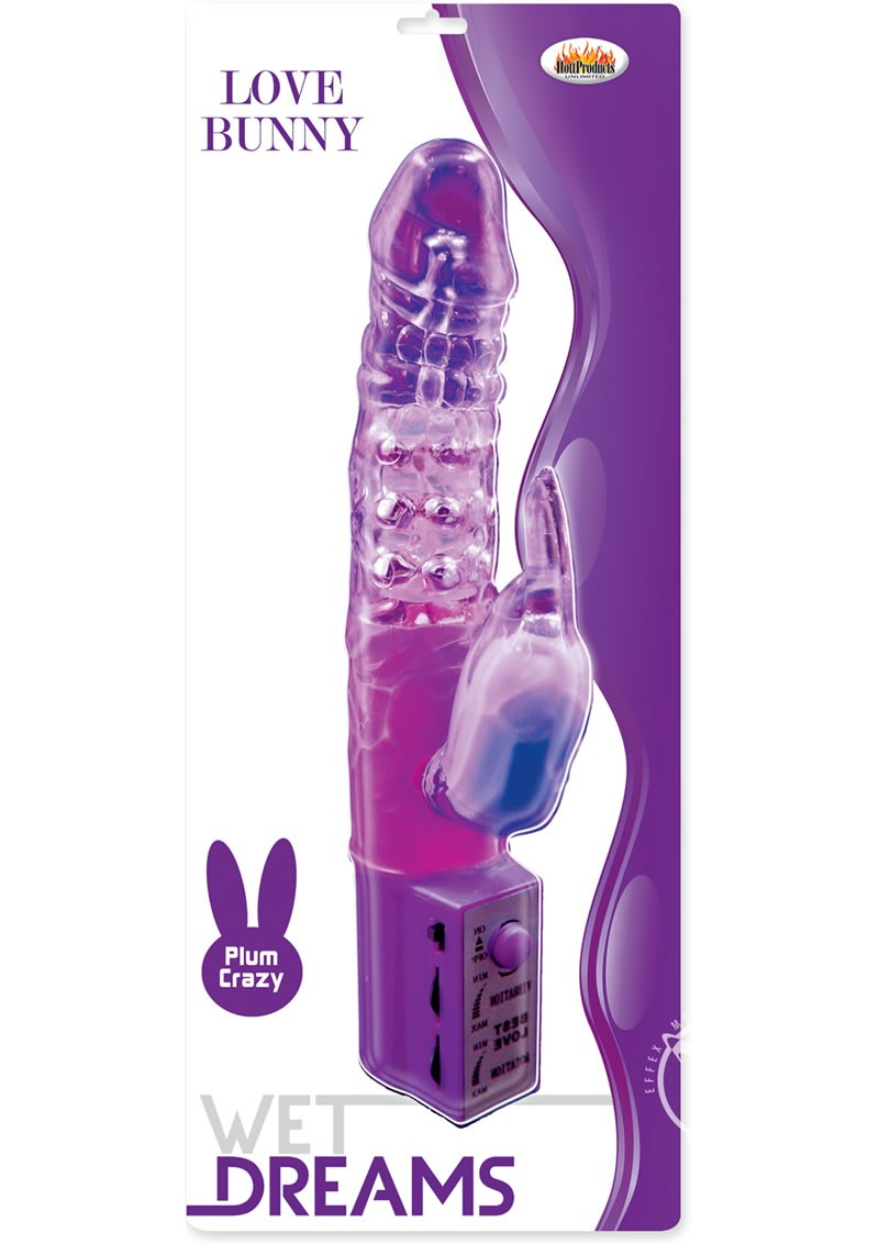 Wet Dreams Love Bunny Purple