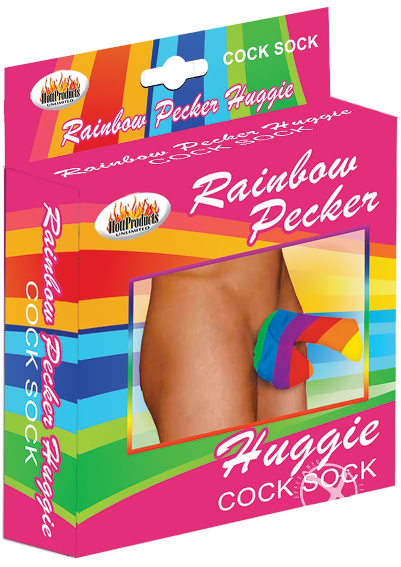 Rainbow Huggie Mens Cock Sock
