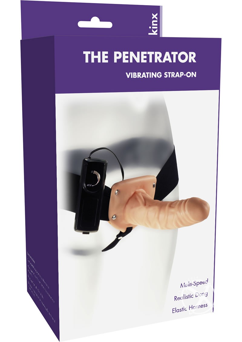 Penetrator Vibrating Strap On Kinx