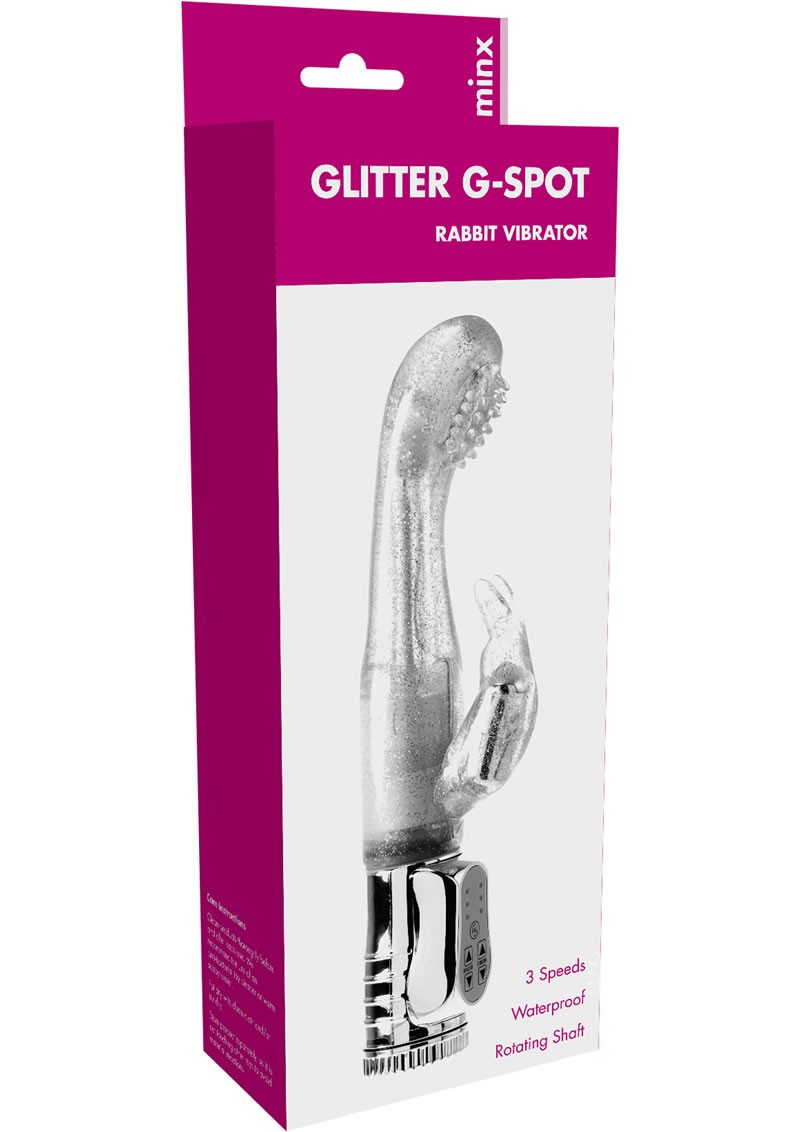 Glitter G Spot Rabbit Vibrator Minx