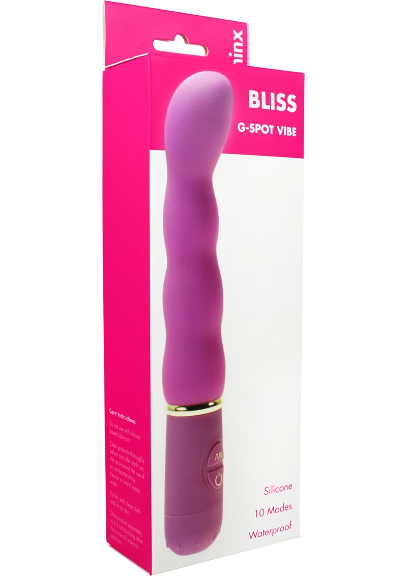 Bliss G Spot Vibrator Purple Minx
