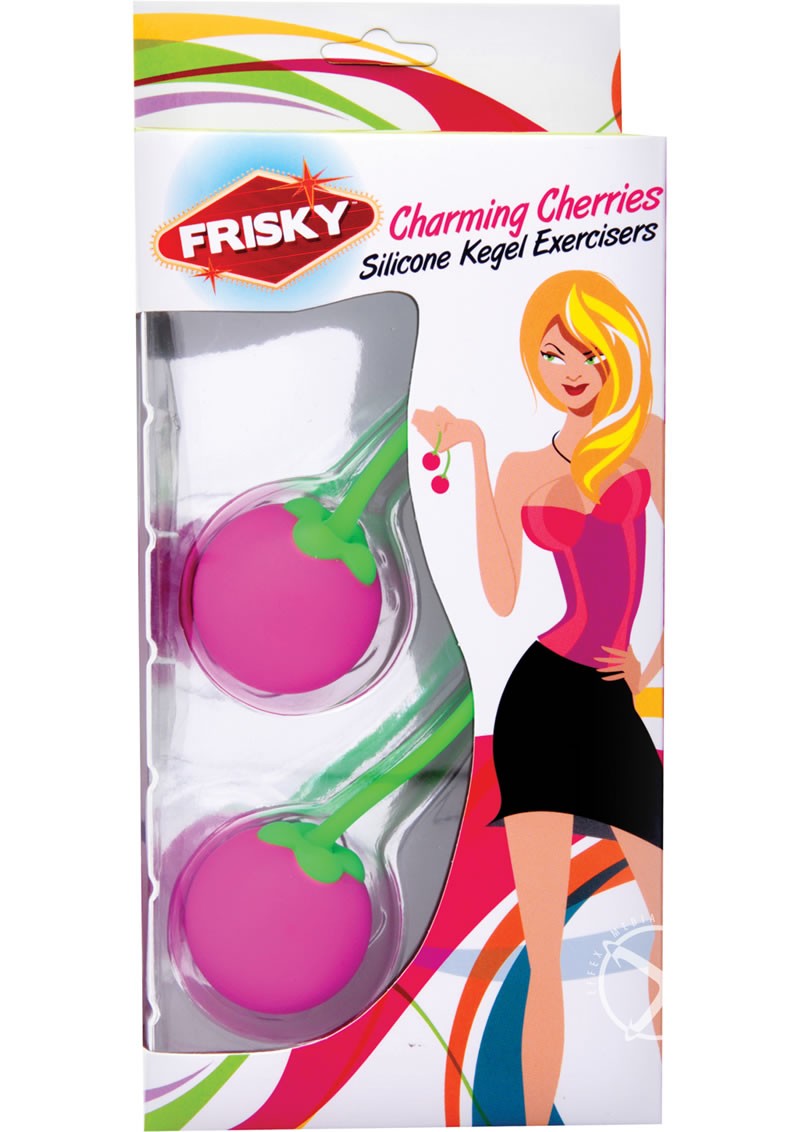 Charming Cherries Silicone Kegel Balls