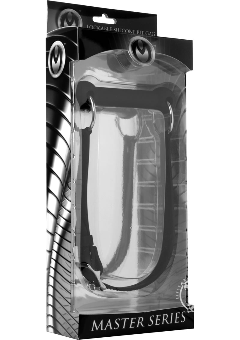 Mr. Ed Locking Silicone Bit Gag