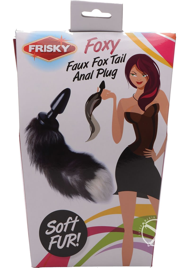 Foxy Faux L Fox Tail Anal Plug
