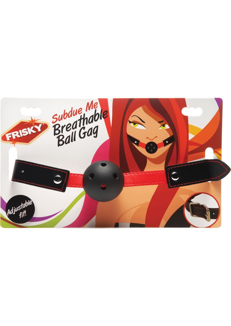 Subdue Me Breathable Ball Gag