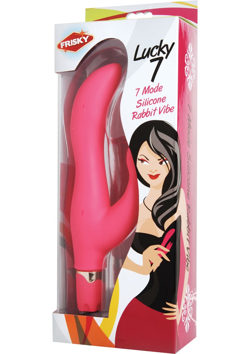 Lucky 7x Speed Silicone Rabbit Vibe
