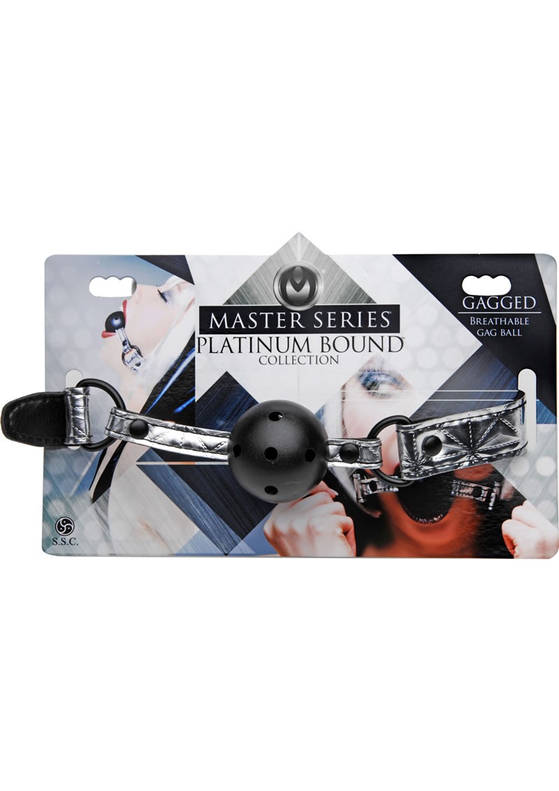 Gagged Breathable Ball Gag