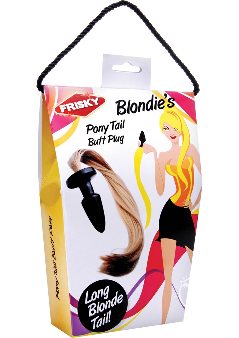 Blondie`s Pony Tail Butt Plug
