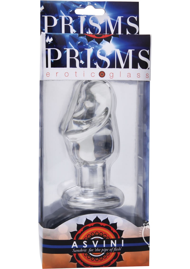 Asvini Glass Penis Anal Plug