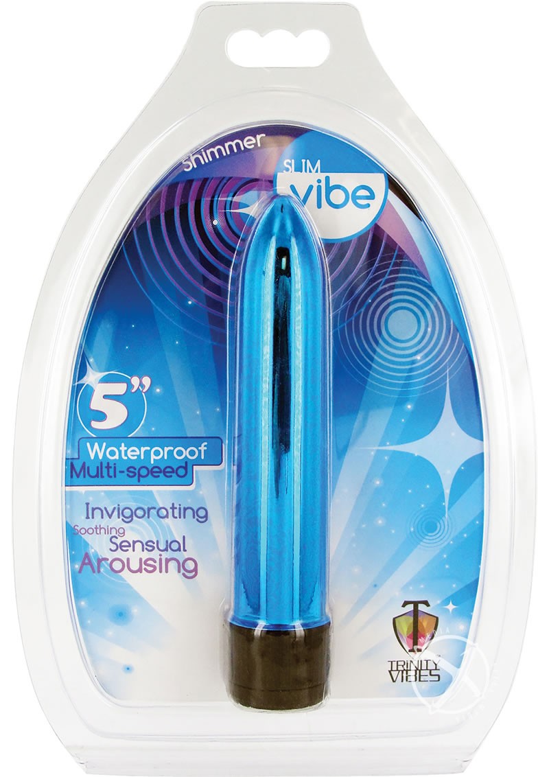 Vibe - Metallic Shimmer -  5 Inch - Blue