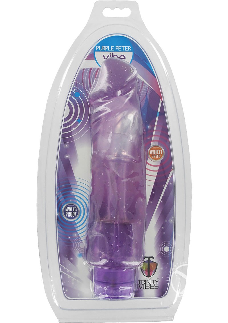 Glittered Wide Vibe Dildo