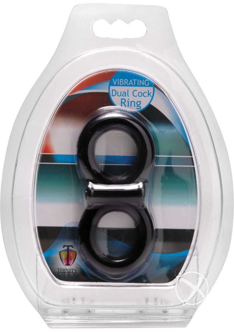 Vibrating Dual Cock Ring