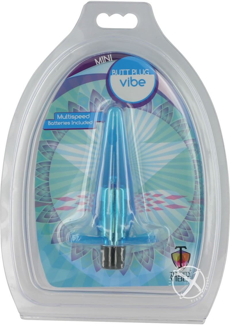 Anal Plug - Vibe - Jelly - Blue