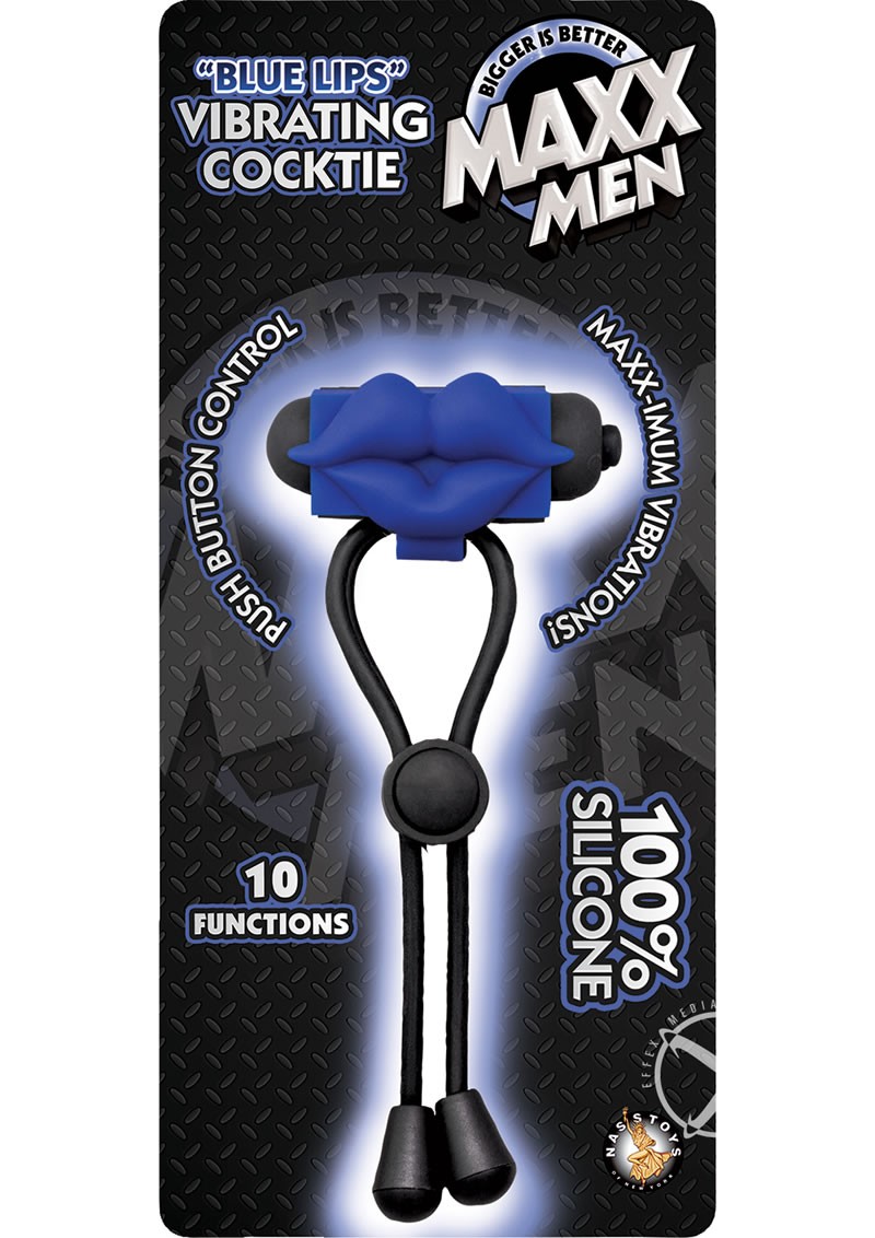 Maxx Men Blue Lips Vibe Cocktie Blue