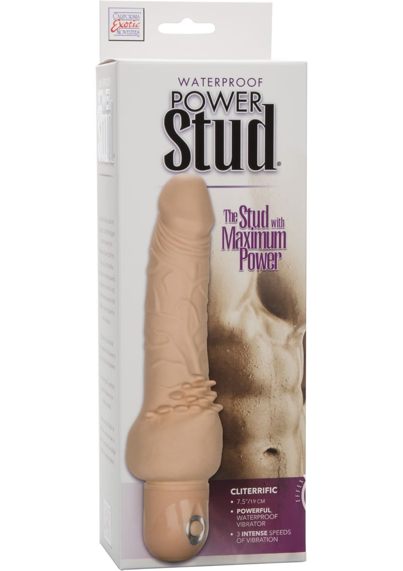Waterproof Power Stud Cliterrific Ivory