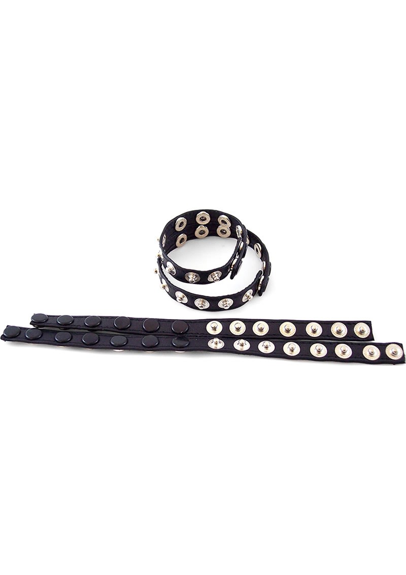 Rouge 2 Multi Snap Cock Straps Blk