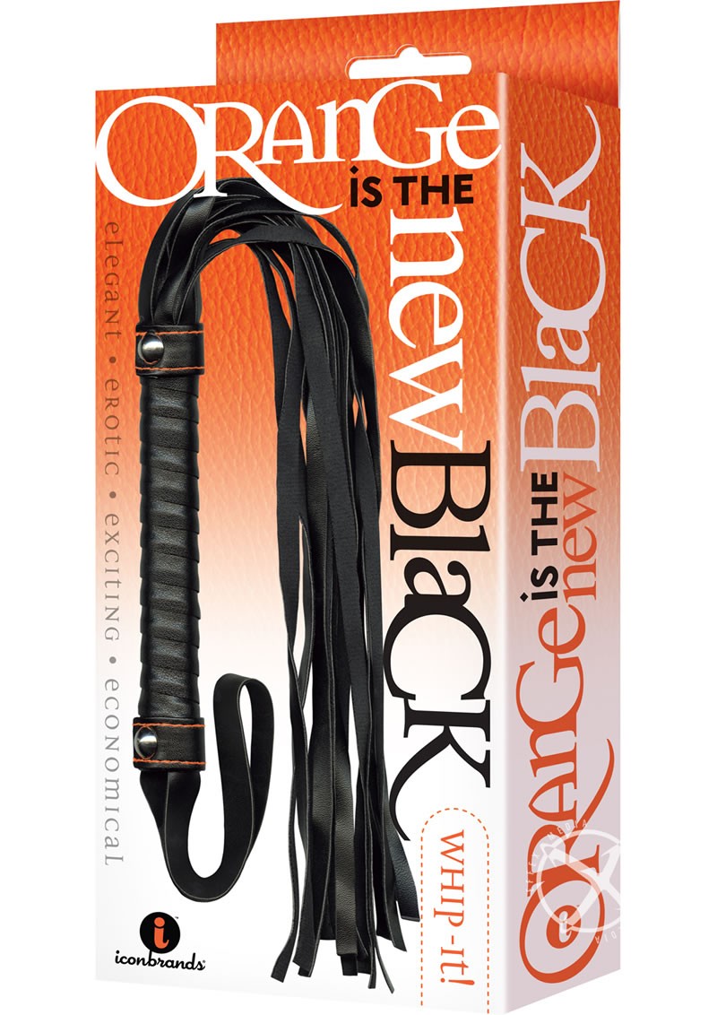 Whip It Leather Like Whip Black