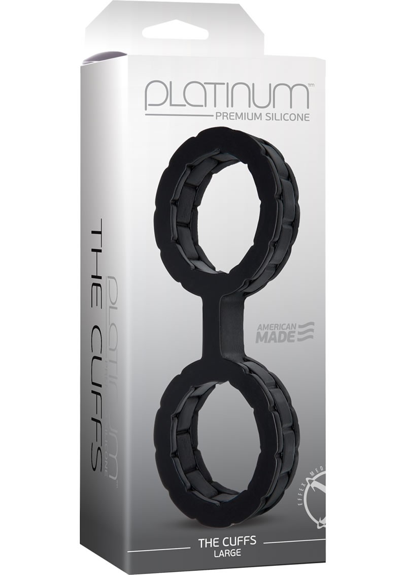 Platinum The Cuffs Lg Black
