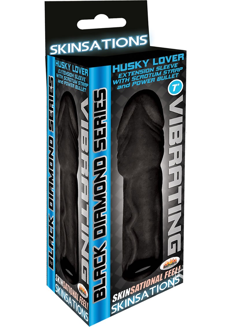 Black Diamond Scrotum With Power Bullet