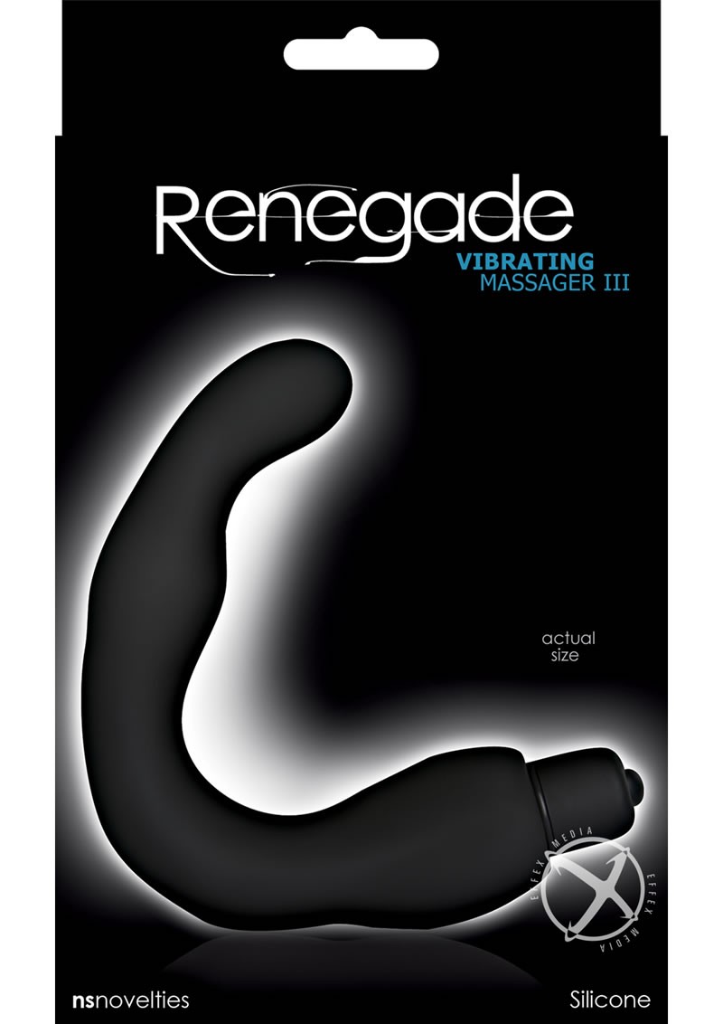 Renegade Wibrating Massager Lll Black