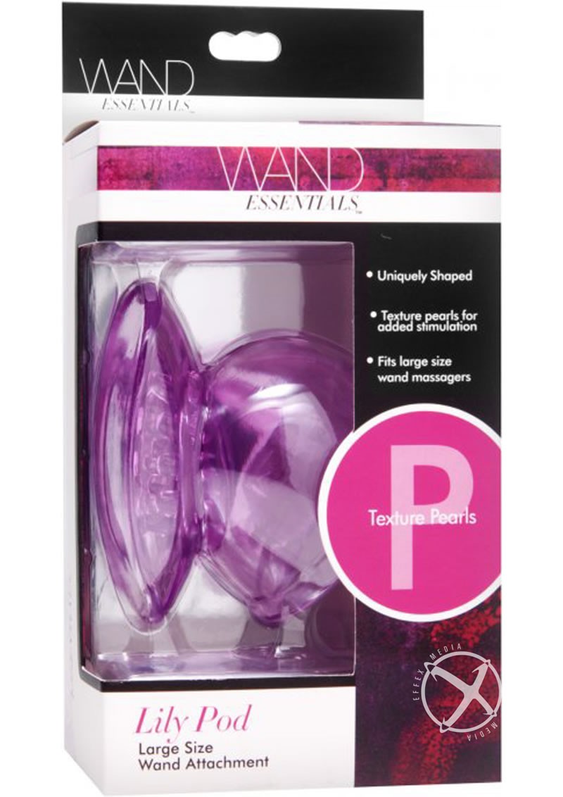 Wand Ess Lily Pod Tip Attach Purple