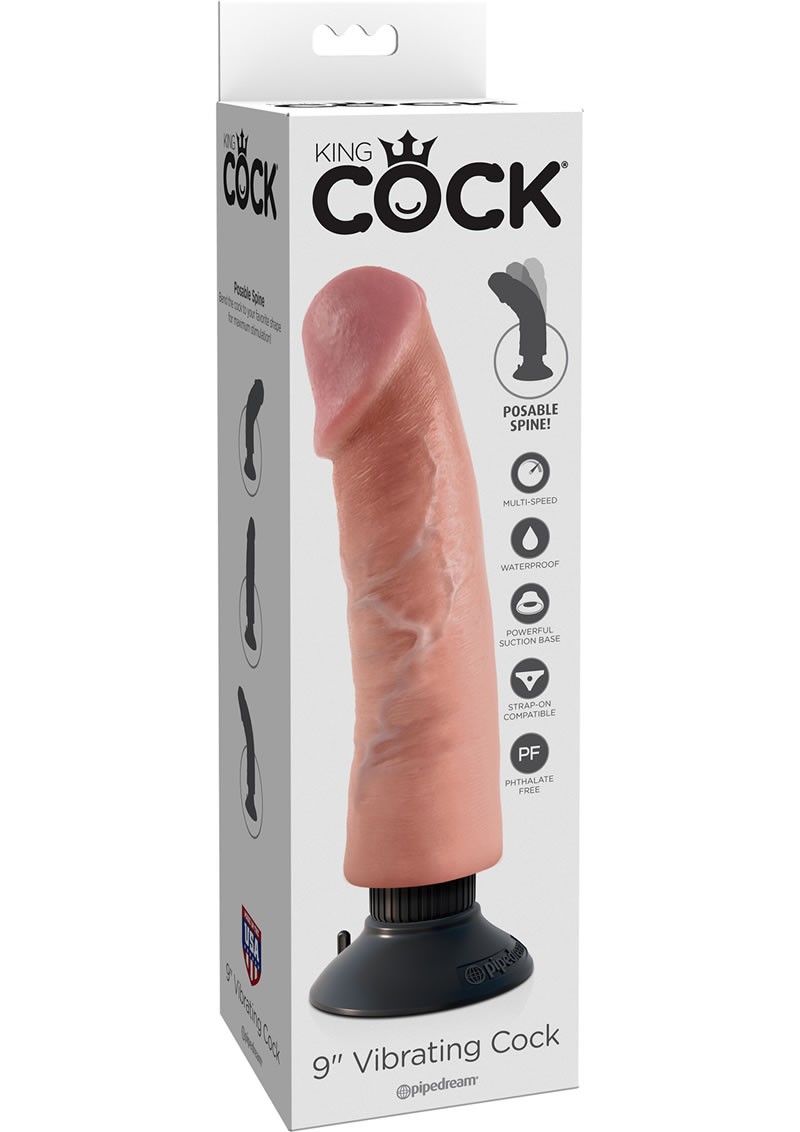 Kc 9 Vibrating Cock Flesh