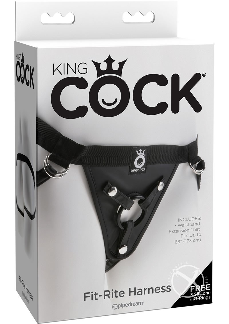 Kc Fit Rite Harness Black