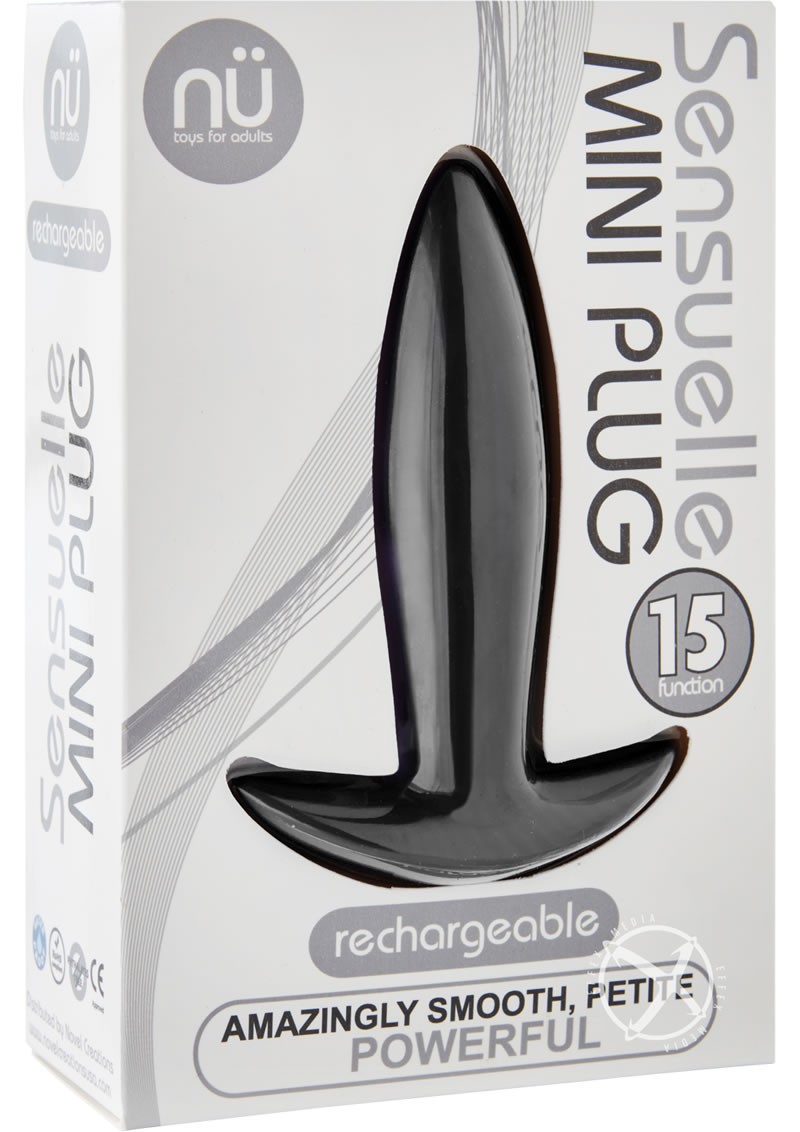 Sensuelle Mini Plug Black