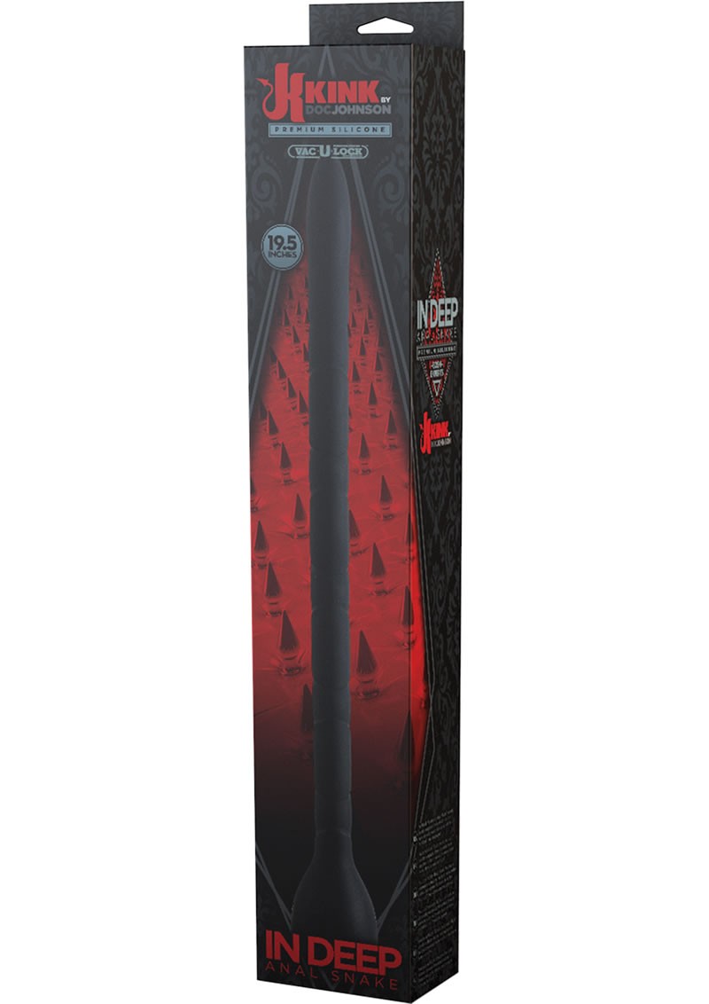 In Deep Silicone Anal Snake