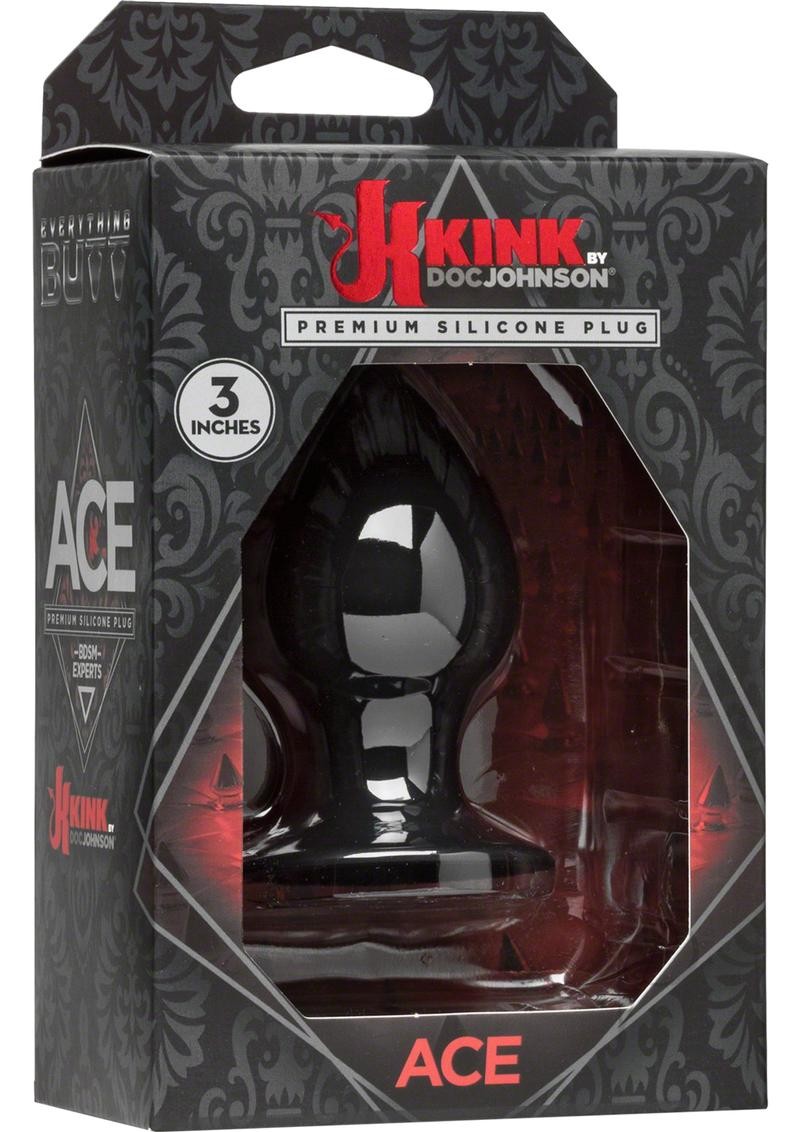 Ace Silicone Anal Plug Small(disc)