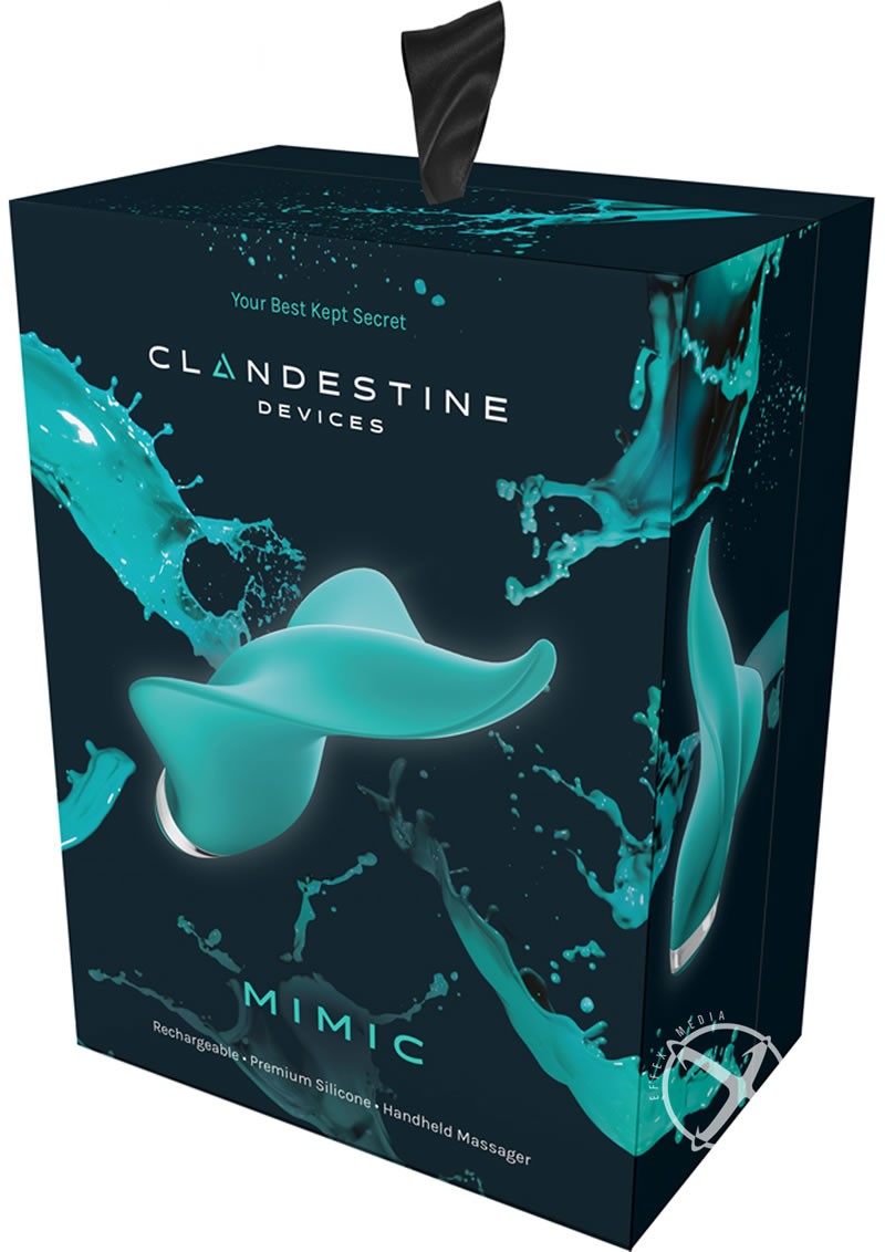 Mimic Rechargeable Vibrator Seafoam