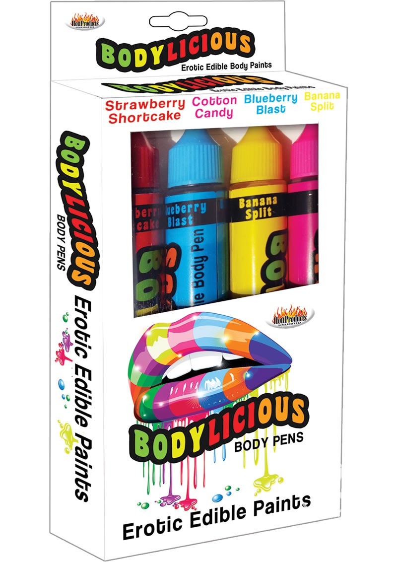 Bodylicious Edible Body Pens 4pk