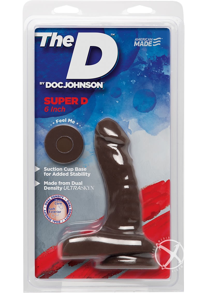 Super D 6 Inch Chocolate