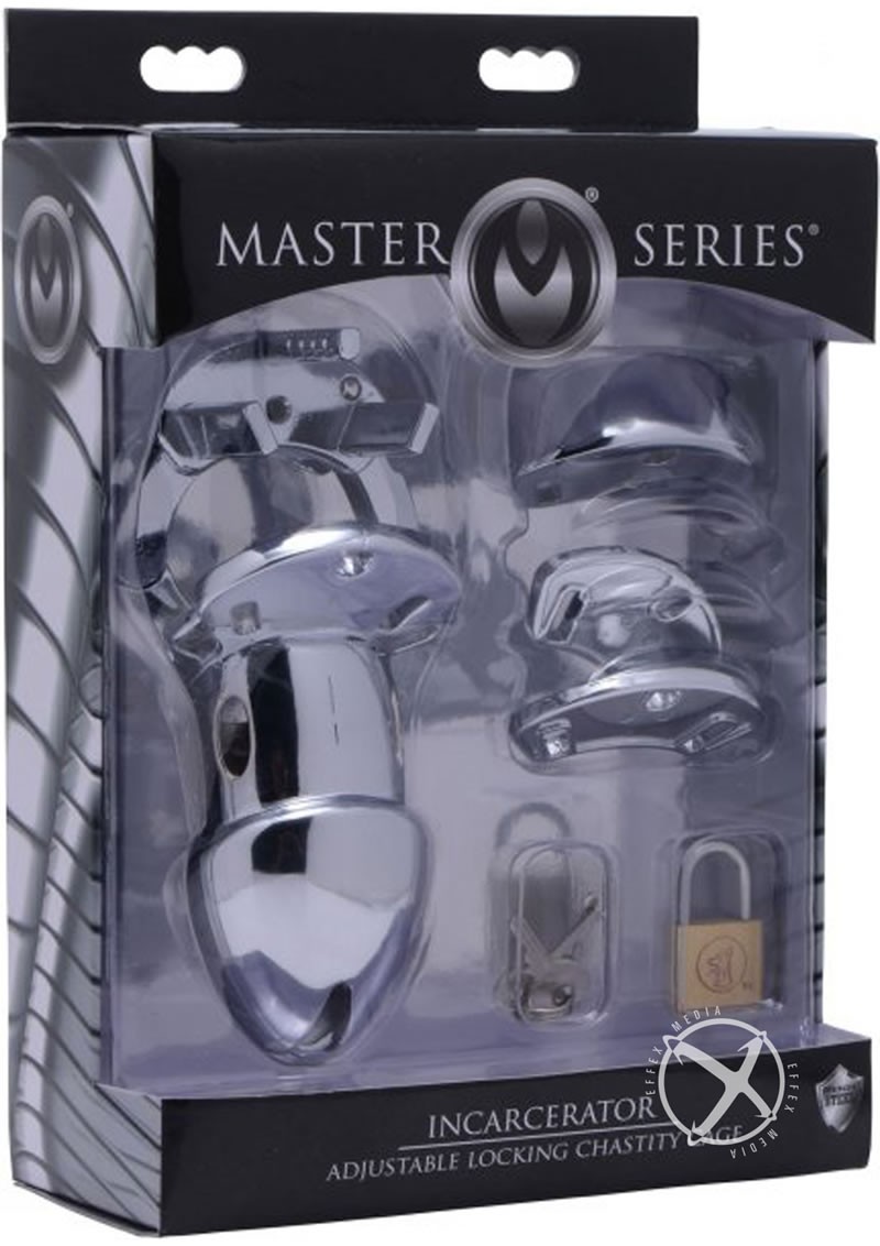 Incarcerator Adj Locking Chastity Cage